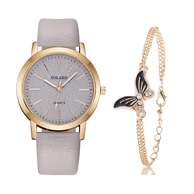 Hot selling and easy casual frosted quartz performance goods wholesale customization