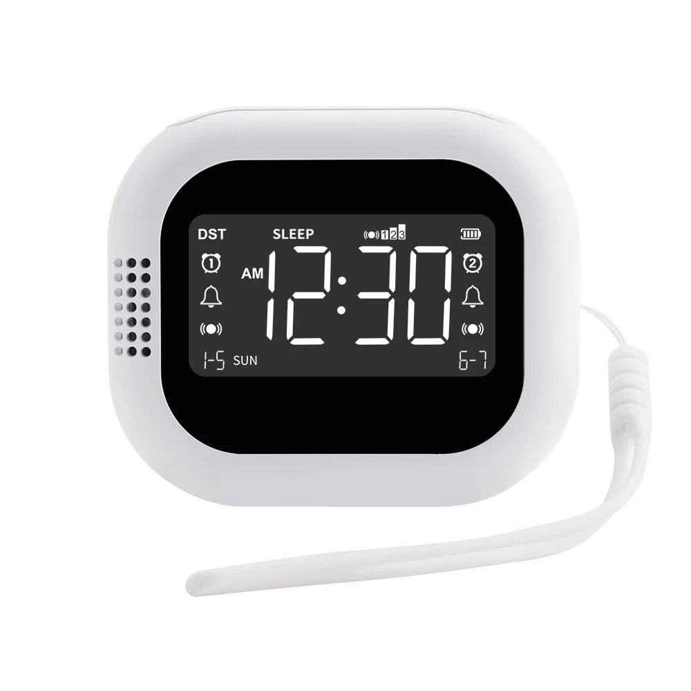 Vibration Clock Vibrate Hand Alarm Radio With Vibrator