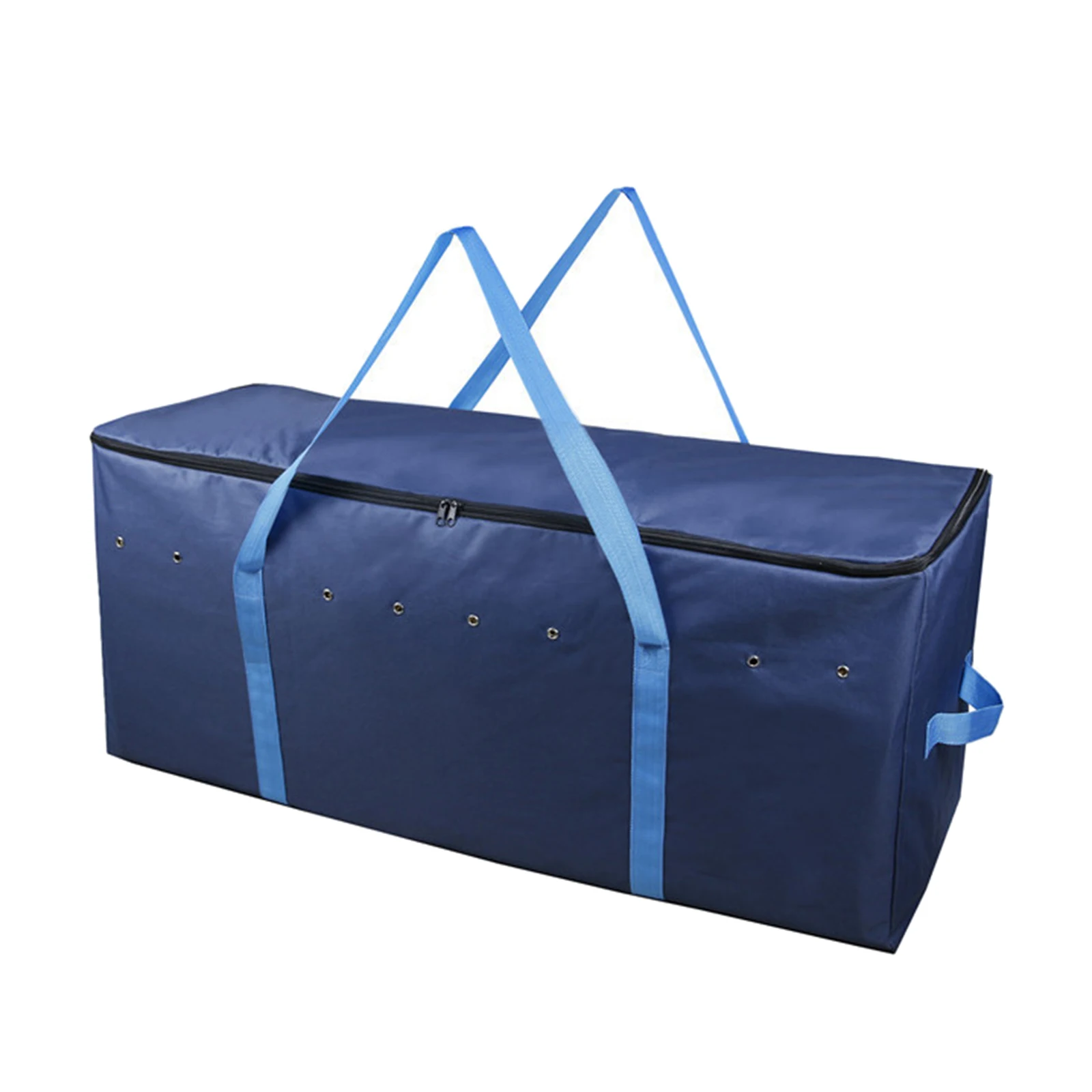 Custom Brand Extra Large Hay Bale Storage Bag For Horses Sheep And Cattle Zippered Tote Hay Bales 600D Oxford Cloth Waterproof