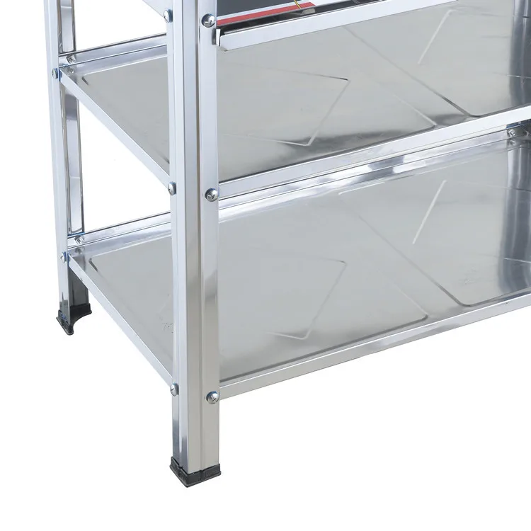 Portable Wok Cooker LPG Catering Burner Vertical Double Stove With Shelf Gas Stove Super Large Firepower Commercial