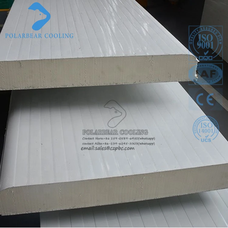 PU polyurethane sandwich panel Cold Storage Panel for cold room