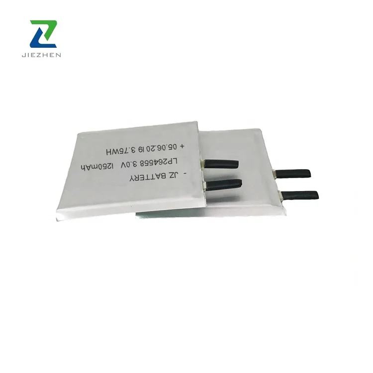 High quality primary lithium CP264558 limno2 battery 3v 1250mah for device