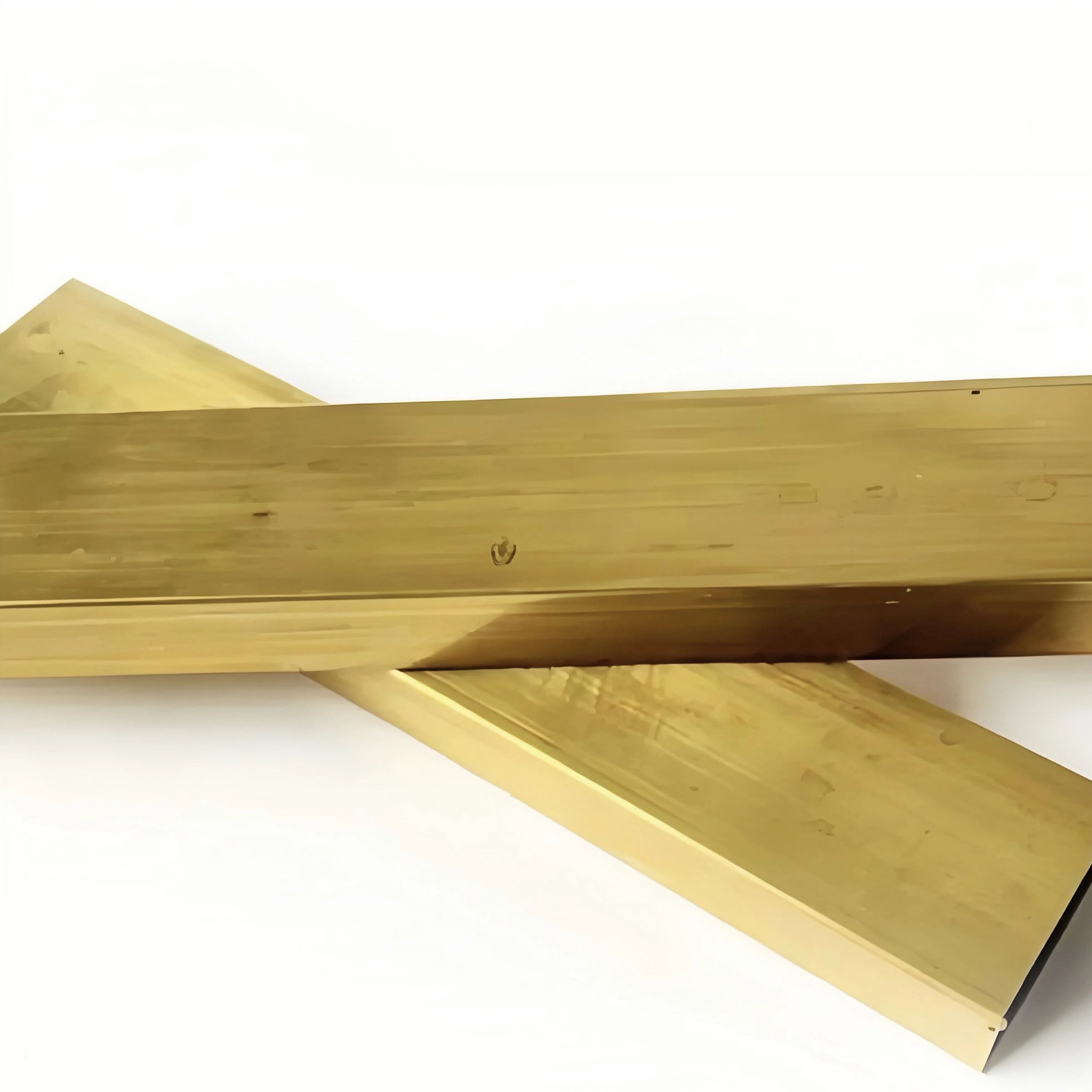 Новая отделка для мебели латунная квадратная полая прямоугольная медная трубка H63 плоская Сварочная обработка