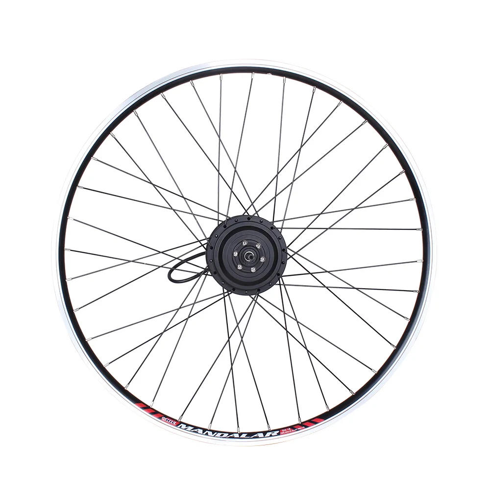 Best quality brushless geared electric bicycle hub motor for e bike with water-proof cables