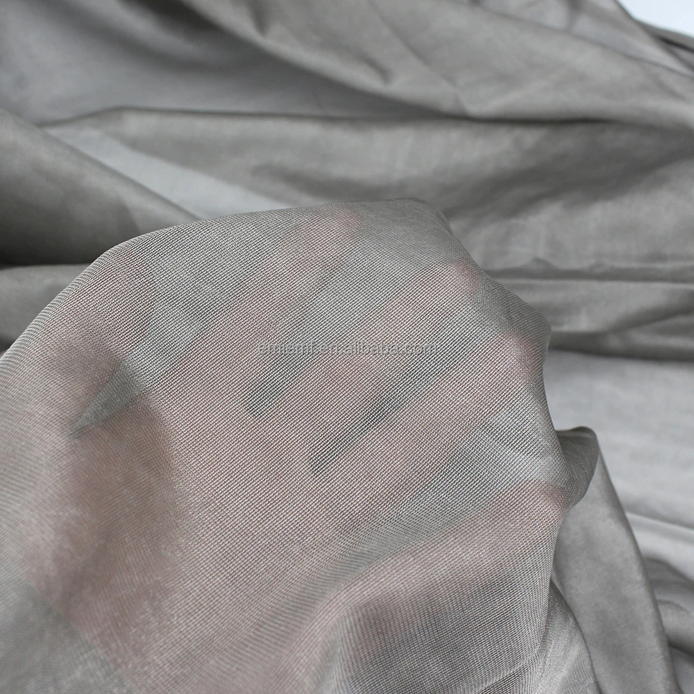 Fabric for EMF/RFID/EMI/RF shielding materials to shield signals from the canopy