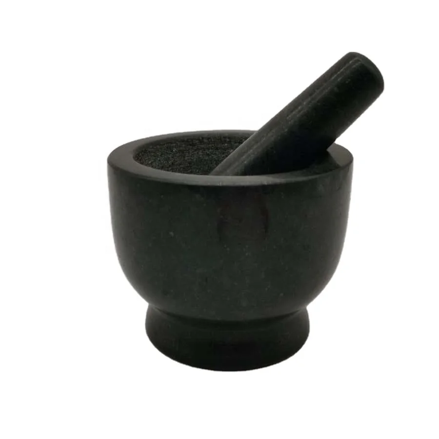 Оптовая продажа с завода, индивидуальные все виды каменной ступы, гранитной ступы и пестиков 12*10 см, чеснококопатель