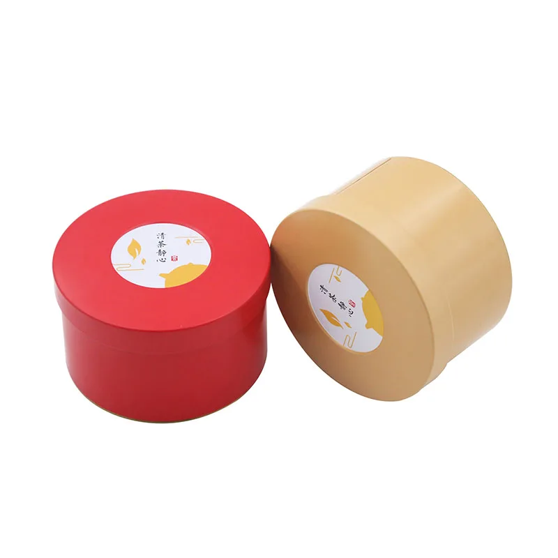 Tea Canister Tin Custom Stackable 120g White Tea Packaging Tin