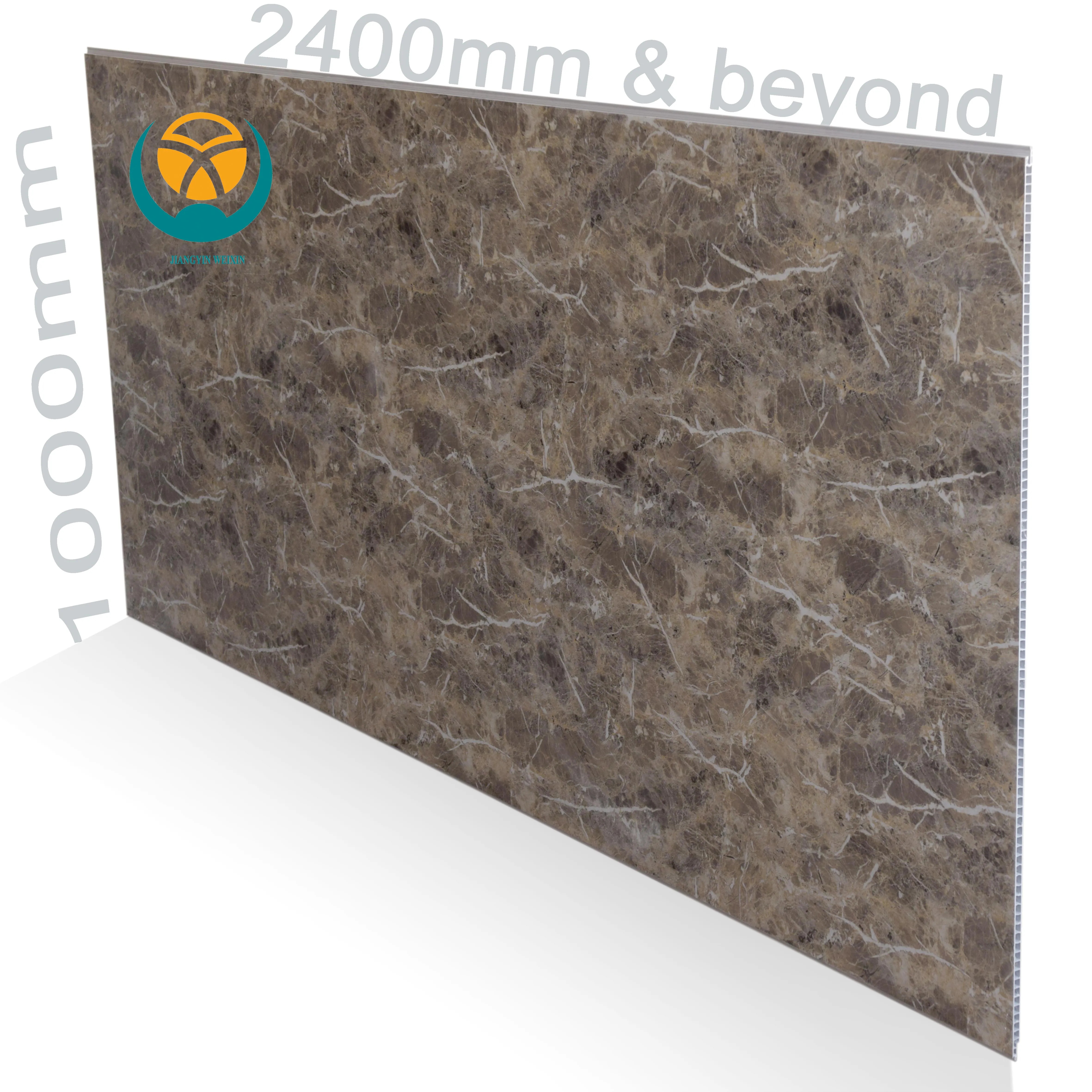 super wide PVC wall panels for interior wall decoration