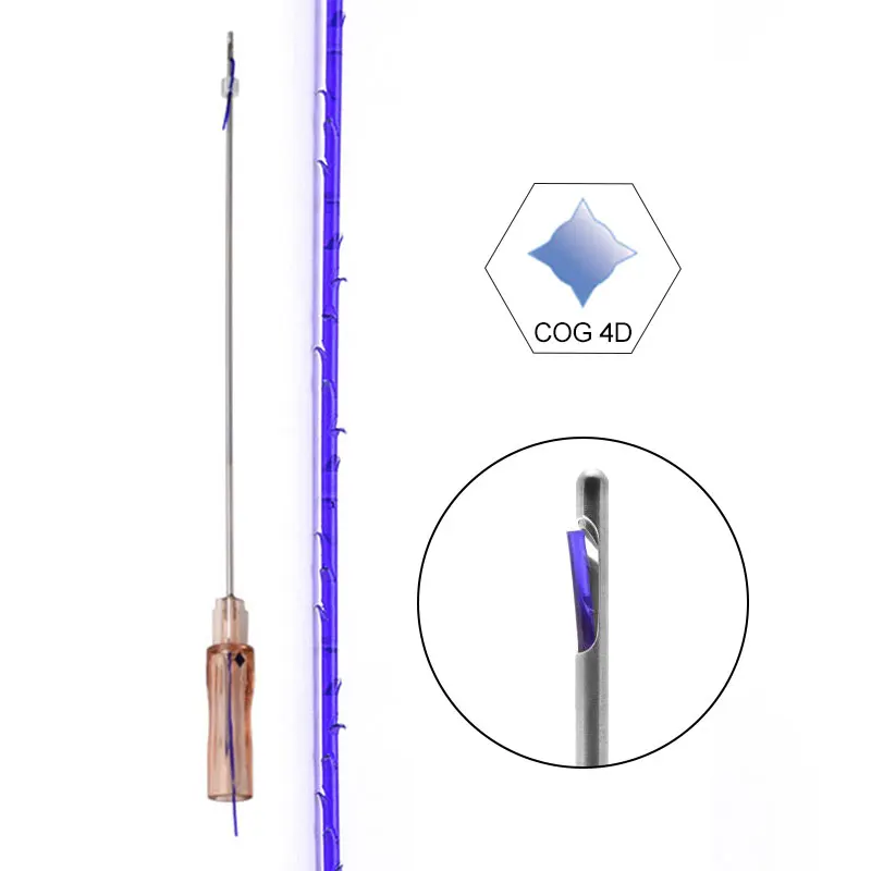 Косметический продукт Cog 4D 19 г 100 мм v линия колючая резьба лицевая pdo резьба Корея для лифтинга