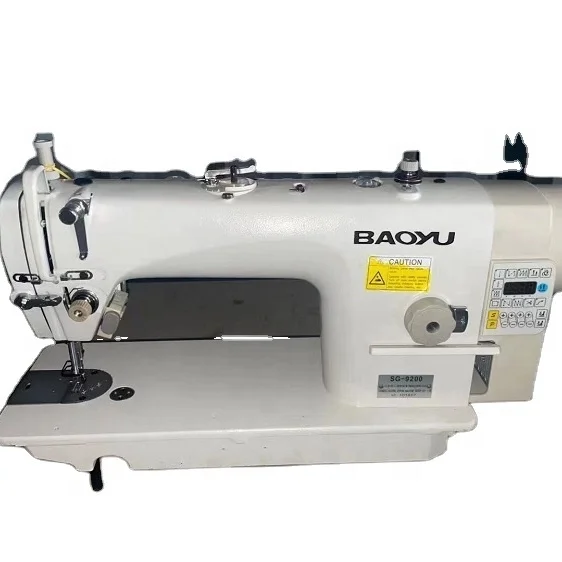 Chinese brand high cost performance direct drive single needle automatic tangent industrial flat sewing machine