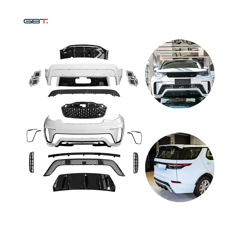 Automotive Parts Discover 5 Car Bumpers Lips Exhaust Pipe Grilles Upgrade For 2017-ON Range Rovers Discover 5