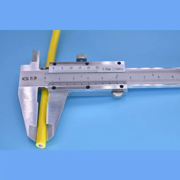 ROV cable 2x2x26AWG signal cat5 neutrally buoyant tether