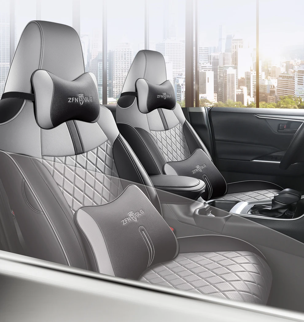 Sports Style  PU Leather Car Seat Covers Full Set Protector for Toyota Corolla 1994-2019