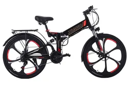 21 скорость 48V 250W 350W Ebike черный белый складной электрический велосипед с сертификатом CE