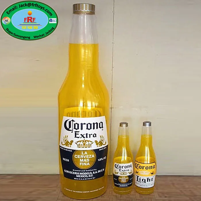 Beer Promotions Store Display Inflatable Corona Bottle