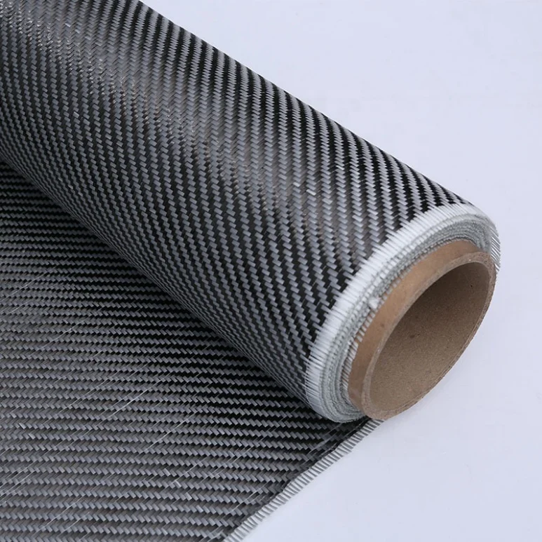 Plain/ Twill Carbon-Fiberglass Hybrid Fabric