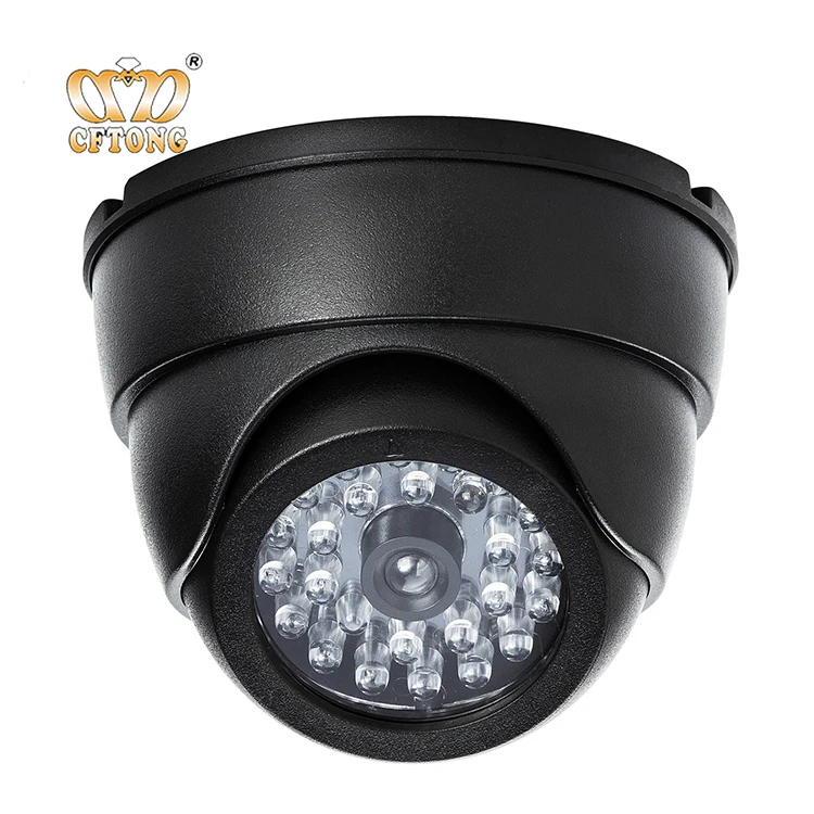 Dummy Dome CCTV Camera Home Security Outdoor Black Dummy Camera