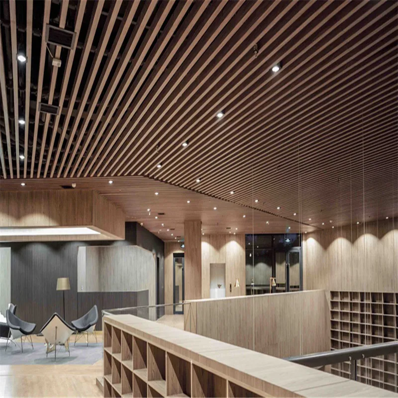 3D Designed Aluminum Ceiling Wall Panels Acoustic Suspended Ceiling Baffles For Indoor Decor