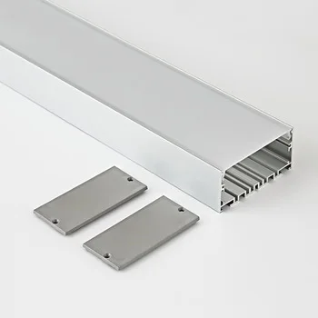 75x35mm led profile manufacture wide led aluminum profile channel for wide led strip profile linear