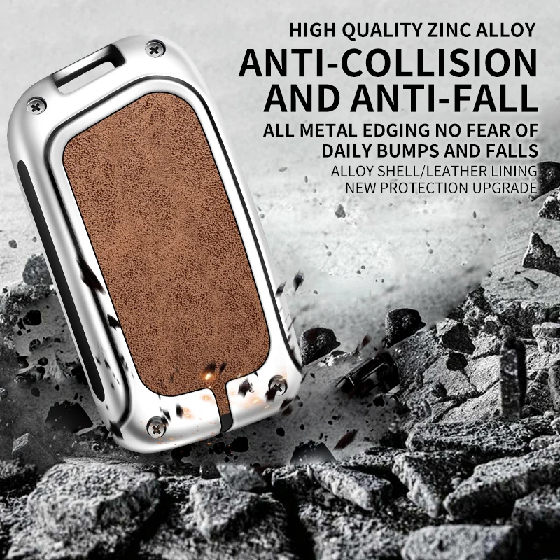 Car Custom Logo Metal Leather Car Key Cover For Lexus NX GS RX IS ES GX LX UX RC 200 250 350 LS 450H 300H Holder Accessories