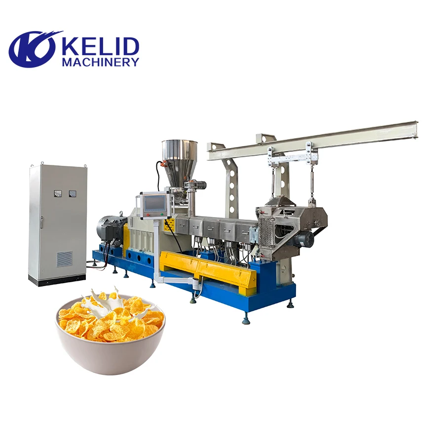 Breakfast Cereals Corn Flakes Making Machine