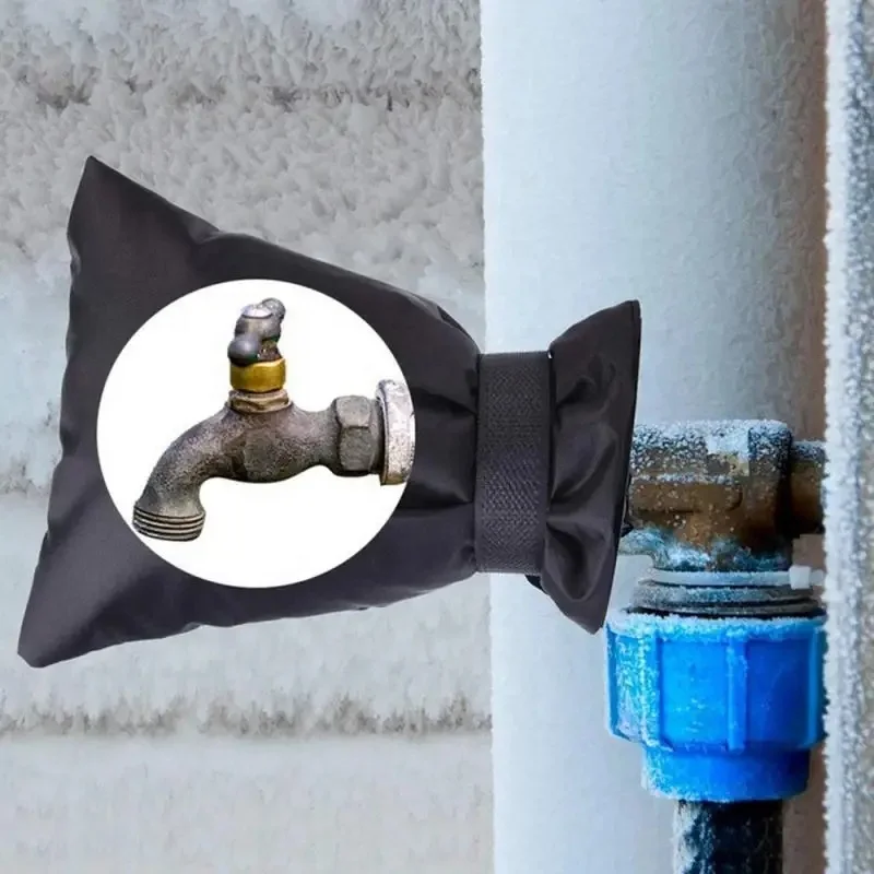 Winter Waterproof Outdoor Faucet Cover Outside Garden Freeze Protection Sock Reusable Tap Protector