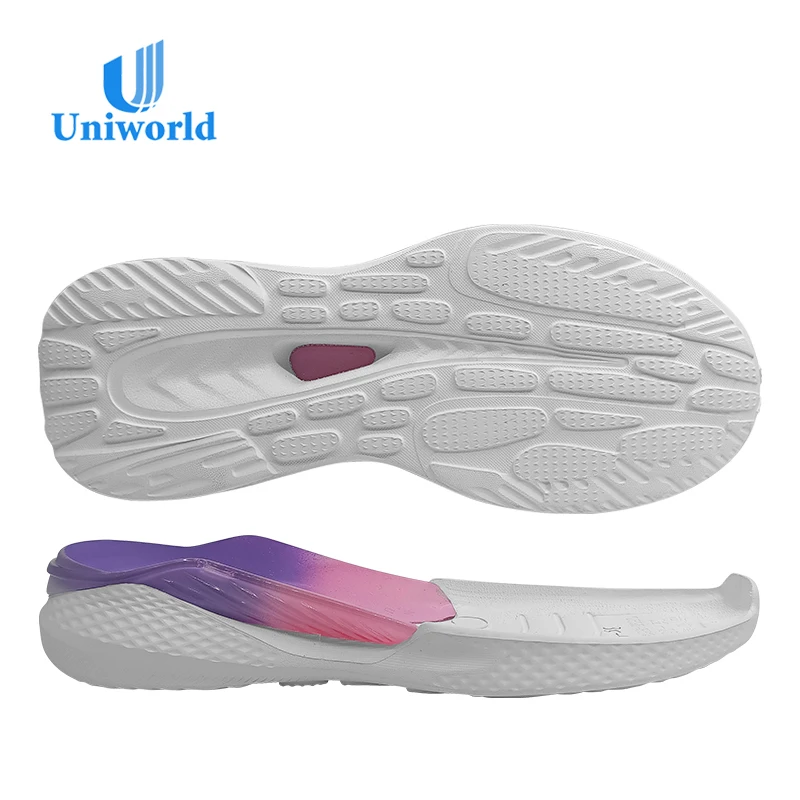 High elastic EVA foam sole for making flexible shoe sole custom design sneaker sole manufacturers rubber sole for shoe making