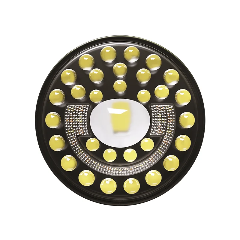5inch Led Round Headlight High And Low Beam With Amber Turn Signal Auxiliary Light Auto Part For Off-road Driving