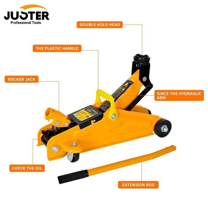 Juster New Release Portable Robust Hydraulic Car Jack for Repair Cars