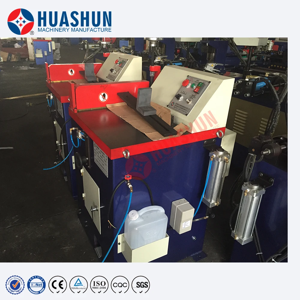 High Safety Level ES-455 Pneumatic Cooling Liquid Semi-automatic Aluminium Profile Cutting Machine