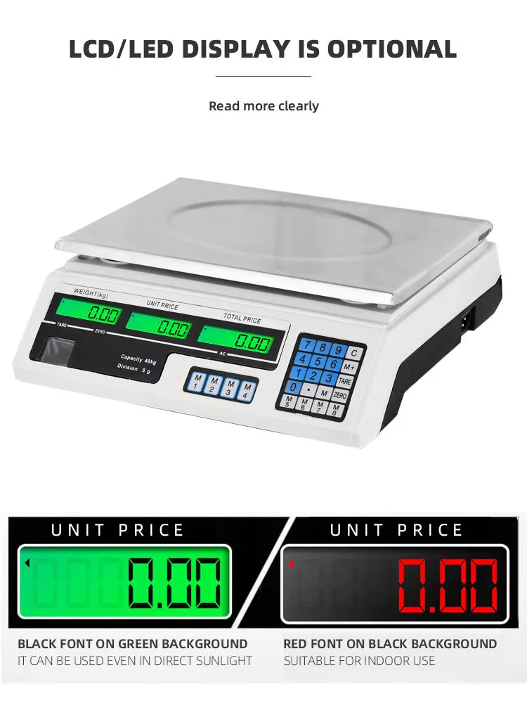 Wholesale Price Hot Selling Digital Food Kitchen Weight Scale For Sale ACS Electronic Balance Price Computer Manufacturer scales