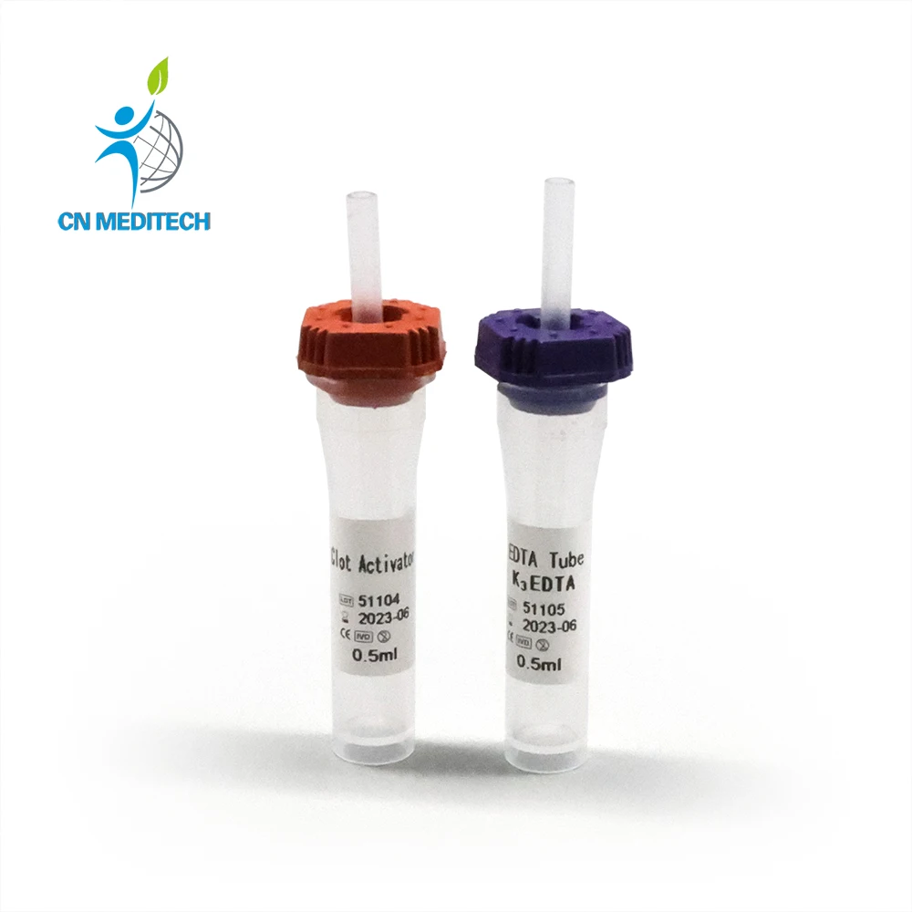 Disposable Microtainer Blood Test Tube Micro Blood Collection Tube with Capillary