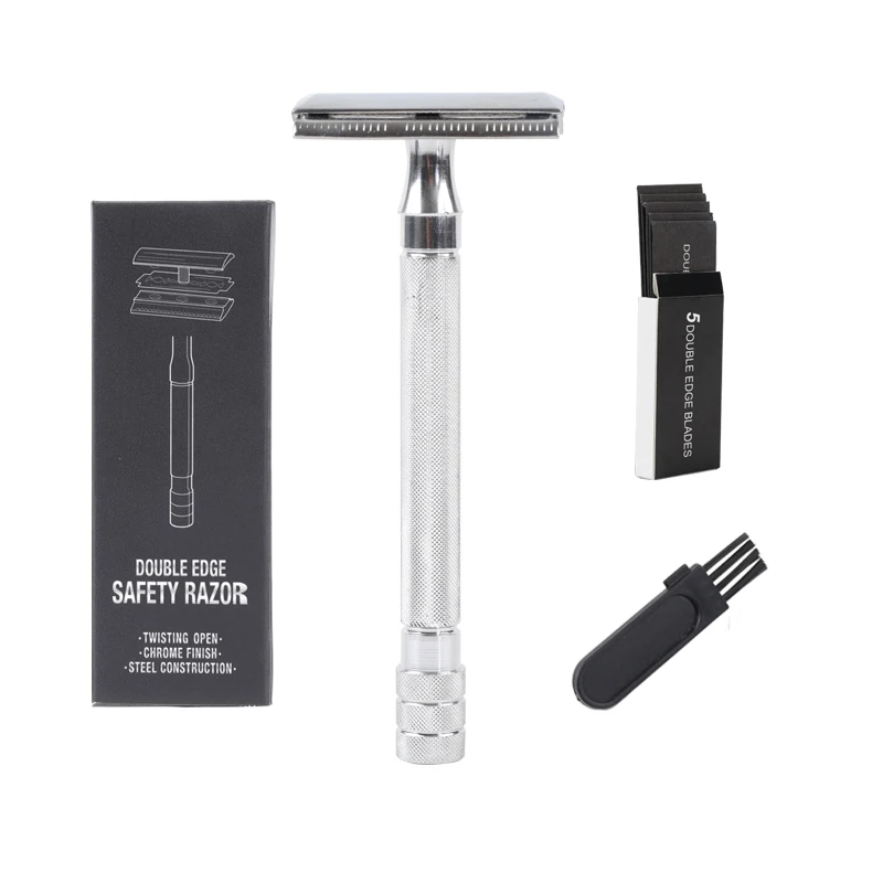 Hot sale cheap double edge safety razor,cheap Medical safety razor,metal safety shaving razor