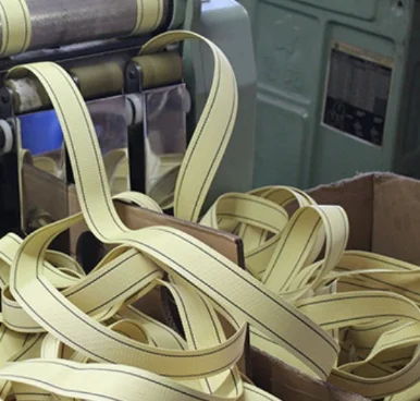 HENGLV Customized High Temperature Protection Fireproof Webbing Kevla Aramid Tape Fire Retardant Fire Resistant
