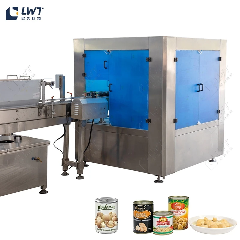 Automated Canned Mushroom Processing and Packaging Equipment Essential Food Processing Lines Machine