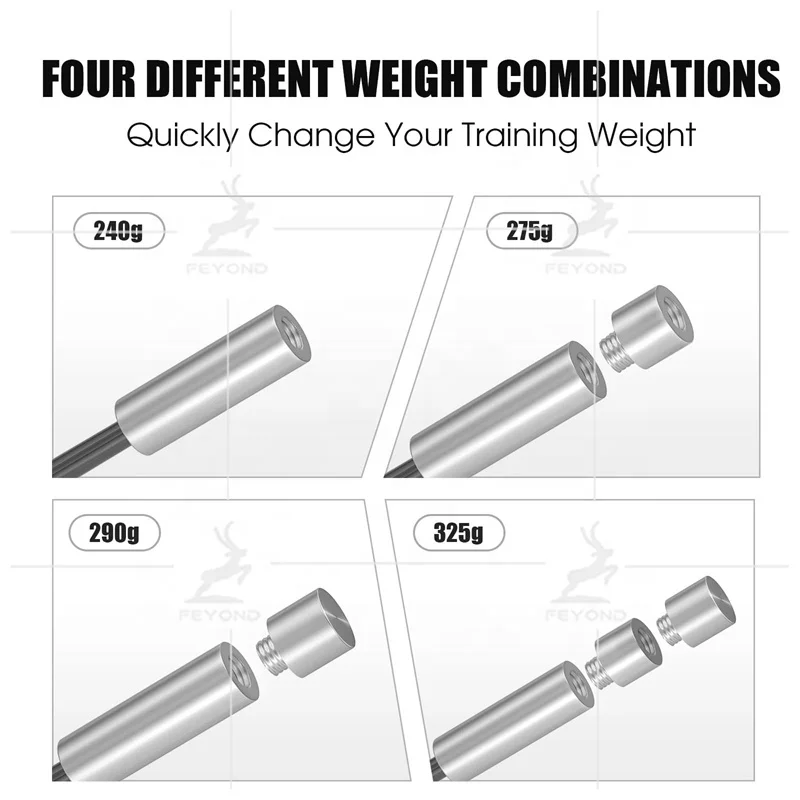 New Hot Wholesale correction stick graphite shaft stainless Adjustable Clubs with 3 Weights Tempo Golf Swing Speed Trainer