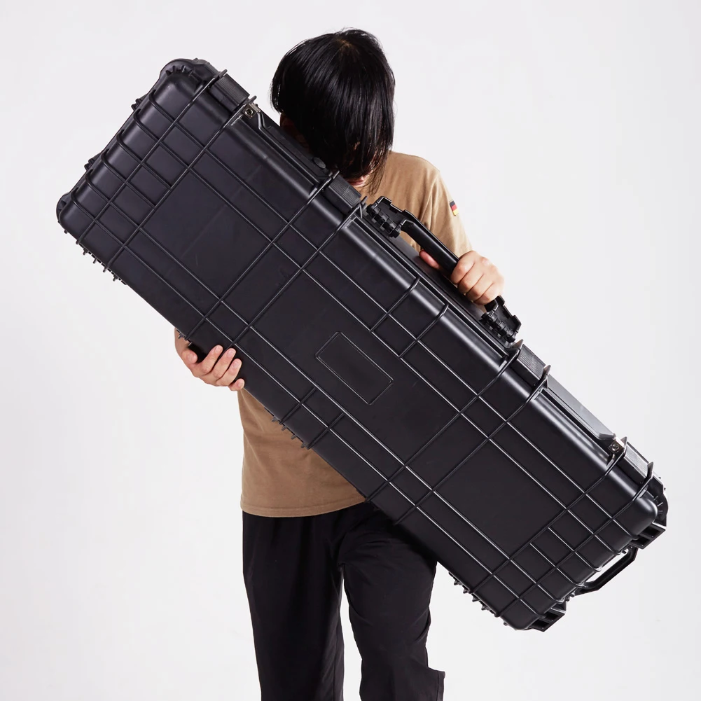 Настраиваемый OEM/ODM длинный ударопрочный уличный охотничий Водонепроницаемый Жесткий пластиковый Чехол для оружия защитный чехол