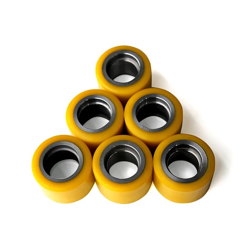 Electric forklift accessories carrying wheels polyurethane wheels PU wheels