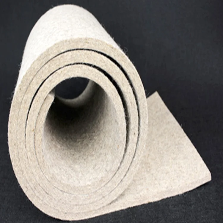 Wholesale 10mm thick press soft 100 wool felt