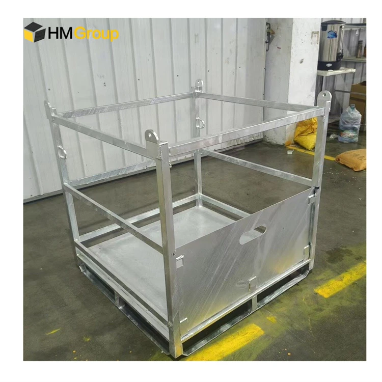 Стальные металлические штабелируемые подъемные клетки для газовых баллонов