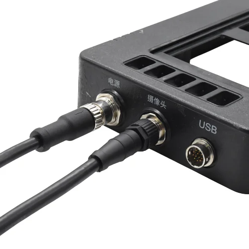 Camera Supplier Manufacturer 8 12 Pin Male Female Waterproof Cable Plug Socket Connector M12 Wire Cable Panel Mount Connector