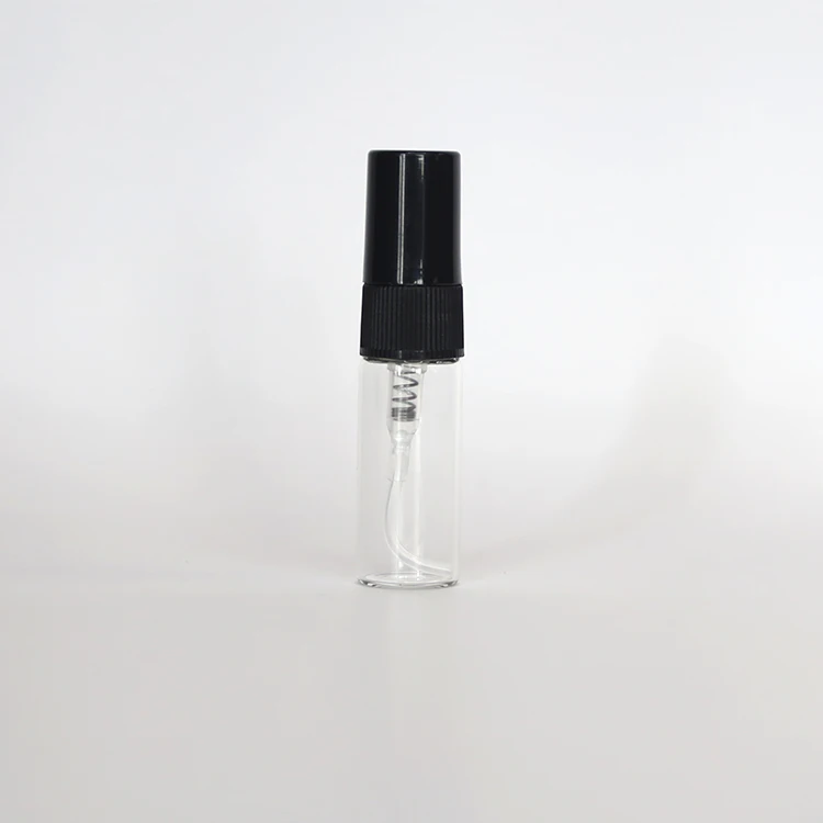 Factory sale cheap price mini perfume glass bottle with plastic spray cap