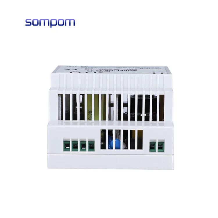 SOMPOM завод производит один выход 5V/12V/24V 45W рельсового типа источник питания для светодиодного освещения с