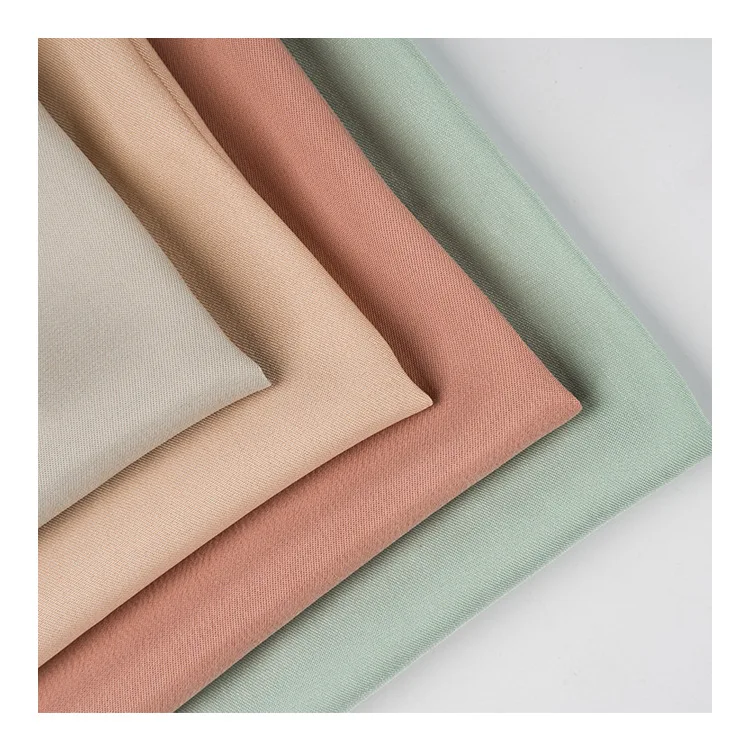 C10 Stretch Cupro Material Solid Color Bemberg Fashion Fabric For dress, shirt, skirt, casual clothing, evening dress