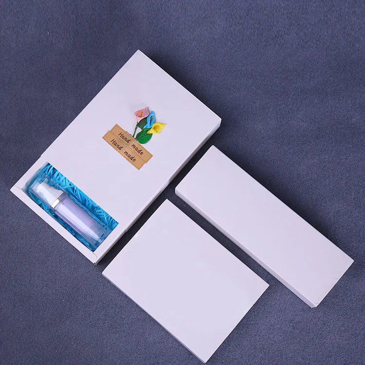 High quality Custom Logo Kraft Paper Box Drawer  gift box