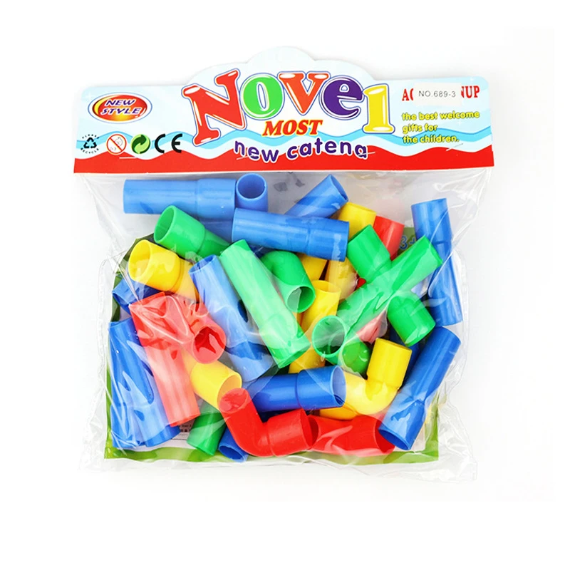 
 Из серии Сделай Сам блок игры пластиковые строительные блоки для детей труб игрушки Мини кирпичи игрушки развивающие строительные блоки  