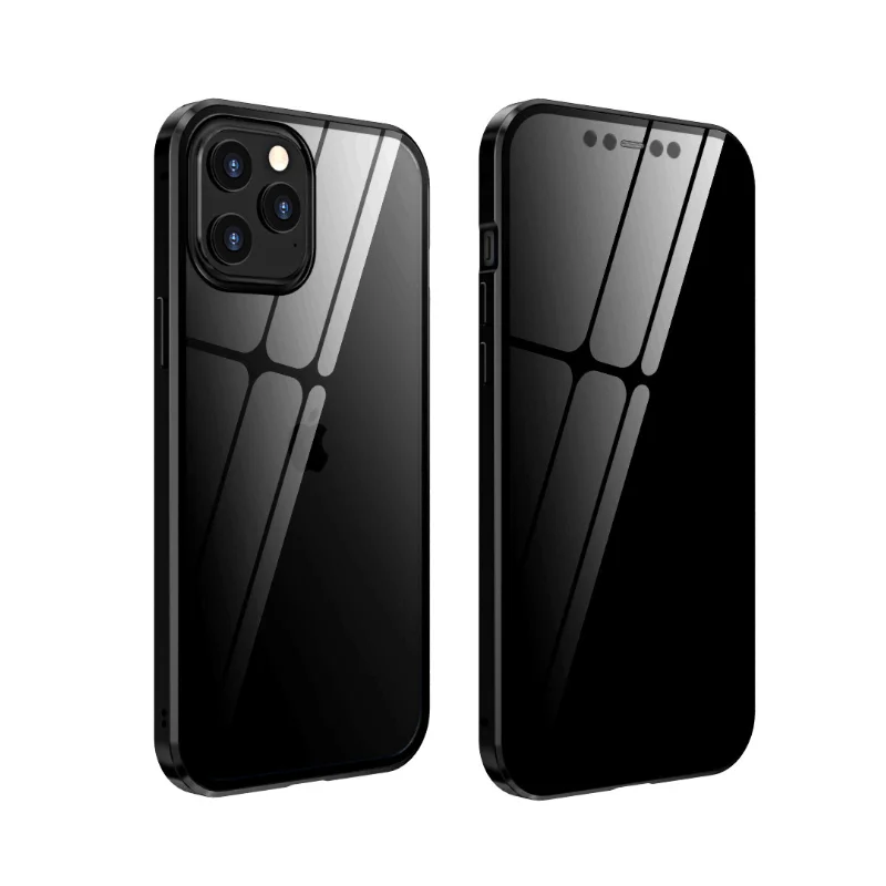 
Магнитный металлический чехол для Samsung Note 20, ультрадвусторонний стеклянный Магнитный чехол для Samsung, новые модели 