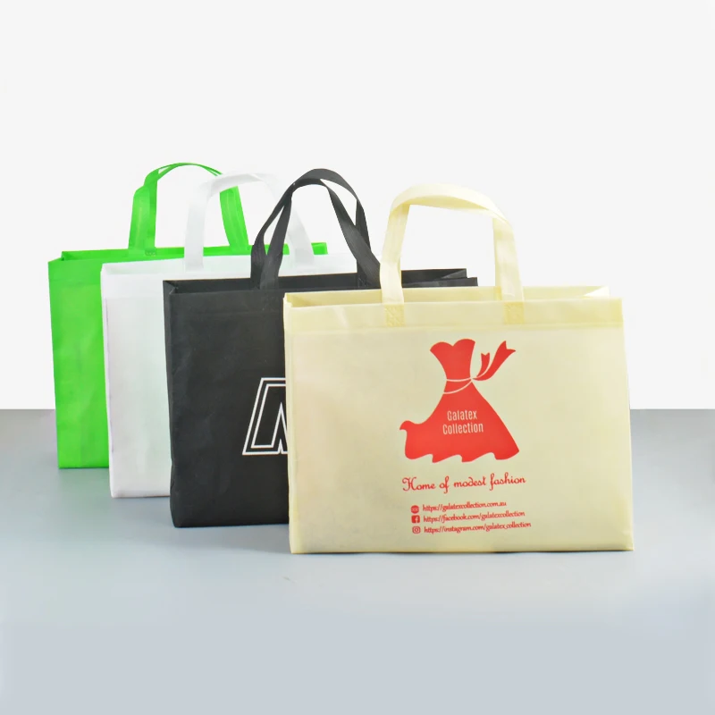 Promotion laminated non woven bag cute reusable shopping bag