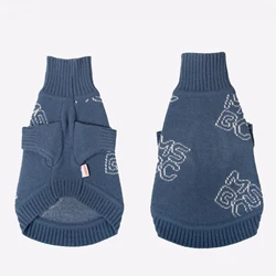 New limited time to buy pet dog winter clothing round neck sweater pet warm clothing