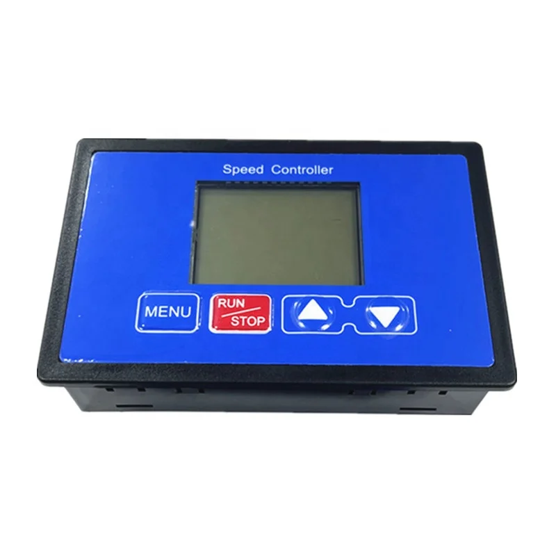 PWM Speed Controller DC 6.5V-55V 30A LCD Intelligent Digital Display 0~100% Tachometer Adjustable Wireless Remote Control Motor